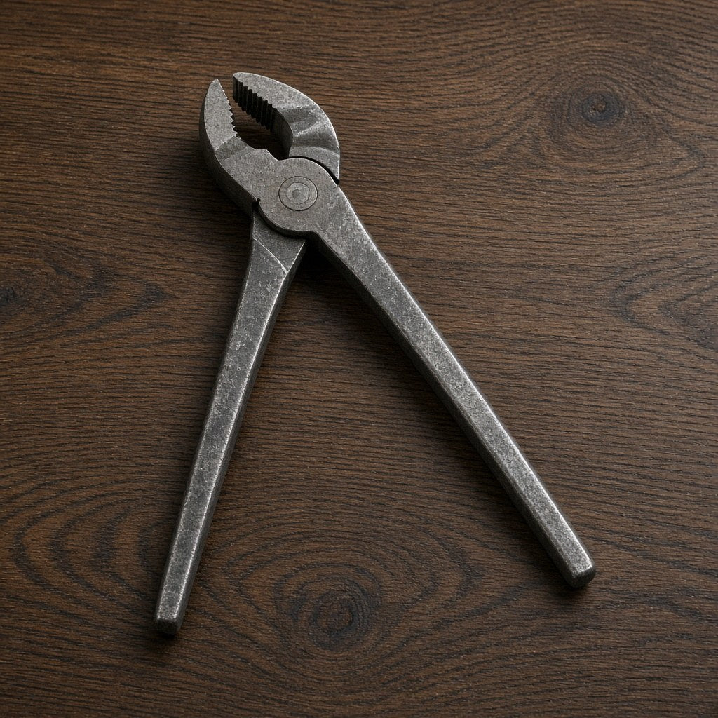 Steel lasting pliers